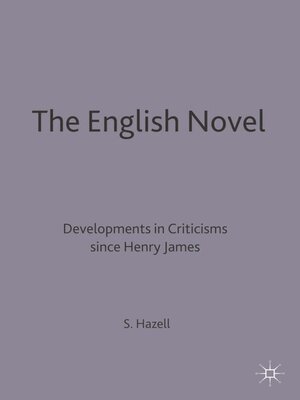 cover image of The English Novel